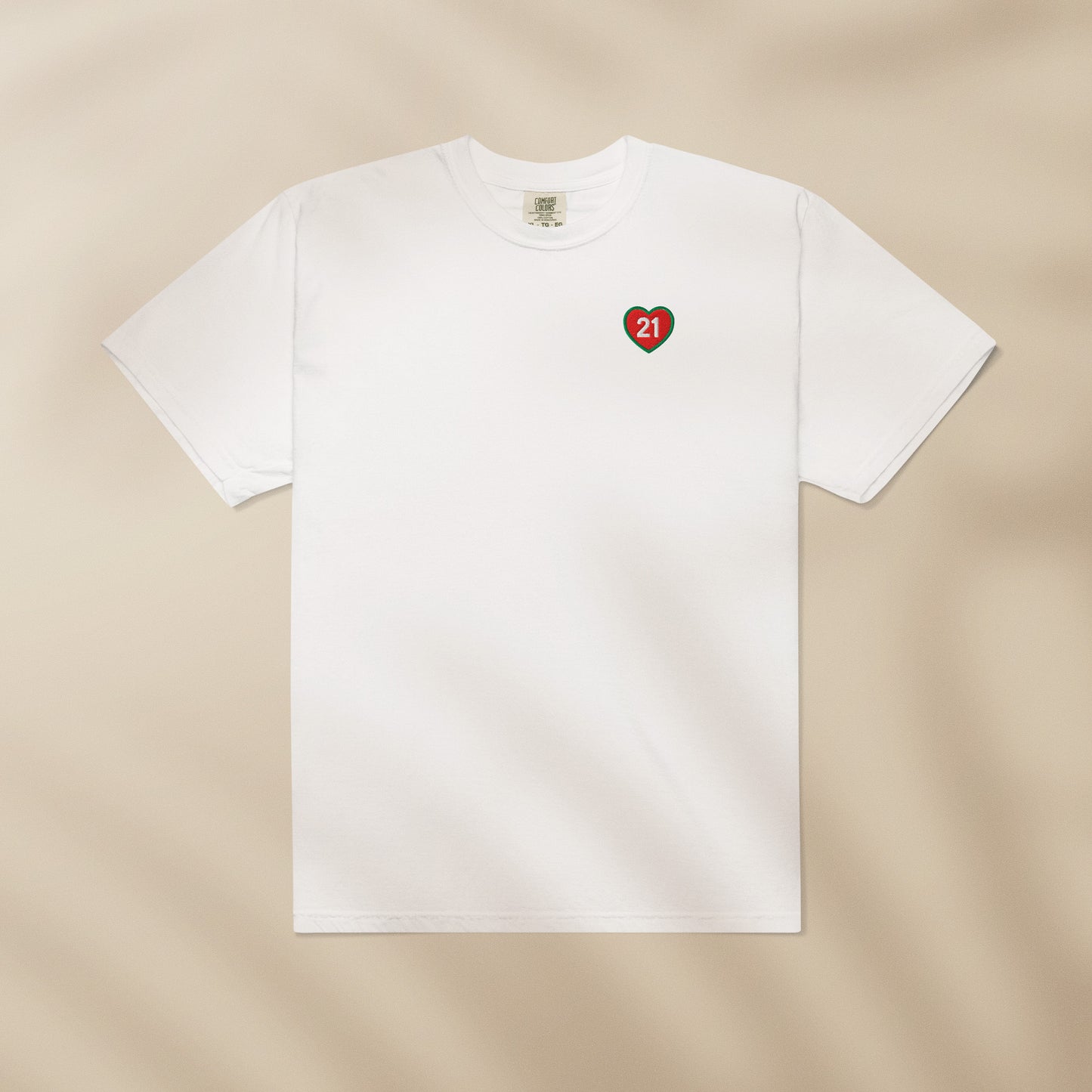 T-shirt brodé “21”