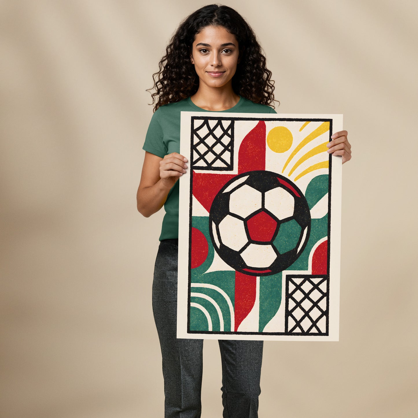 Poster "Futebol Popular"
