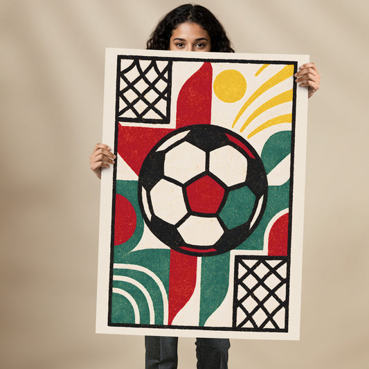 Poster "Futebol Popular"