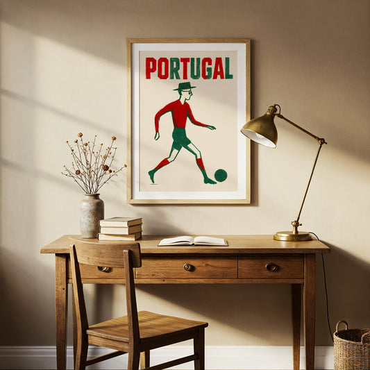 Poster Pessoa en match TifoArt - Fernando Pessoa football