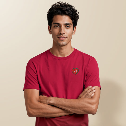 T-shirt brodé “21”