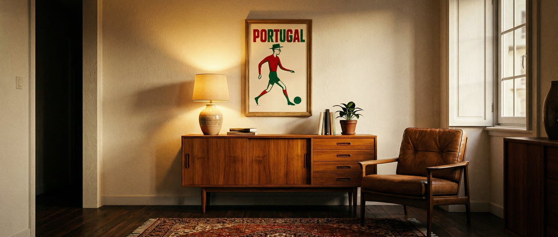 Poster Pessoa en match TifoArt - Fernando Pessoa football