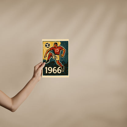 Poster “Eusébio 1966”