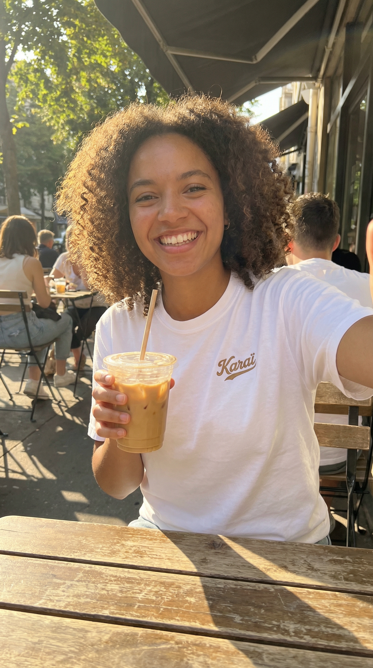 T-shirt brodé Karaï TifoArt - Comfort Colors Portugal