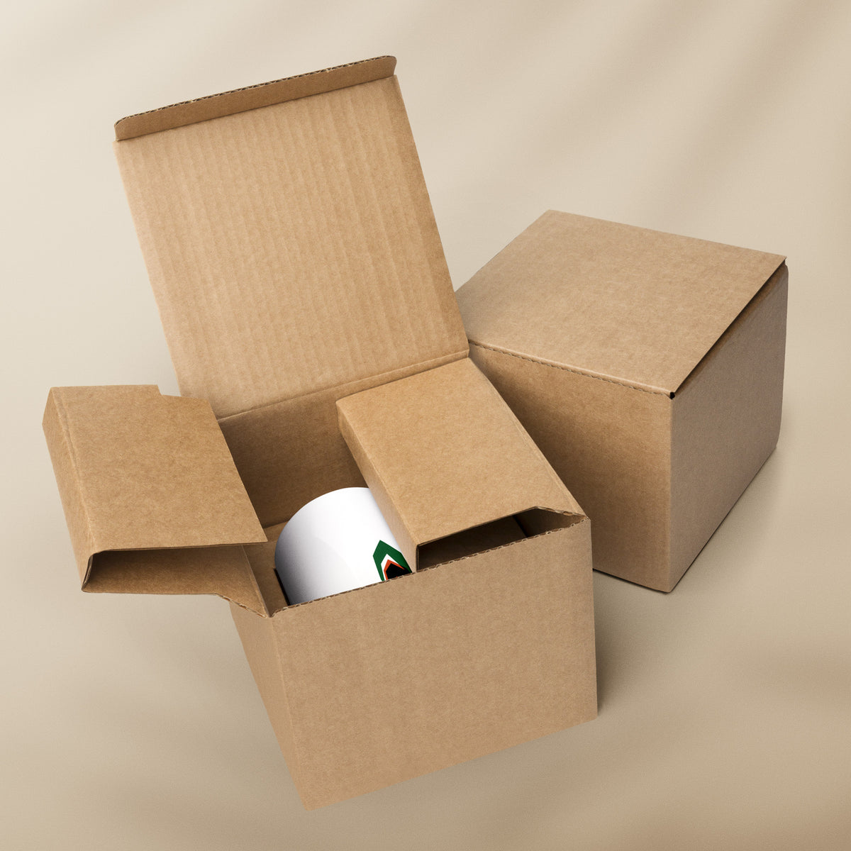Mug Galo TifoArt dans son carton d'emballage kraft