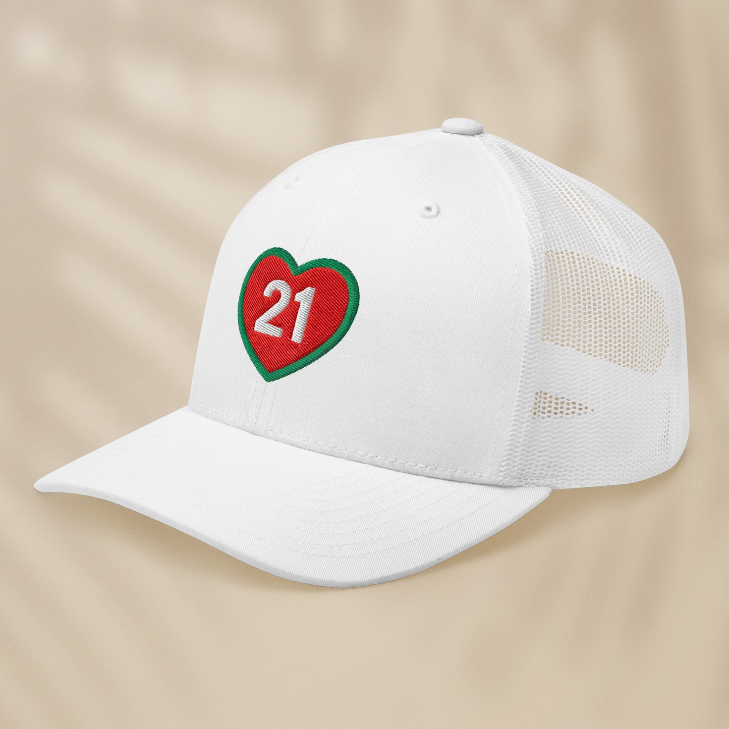 Casquette Trucker brodée “21”