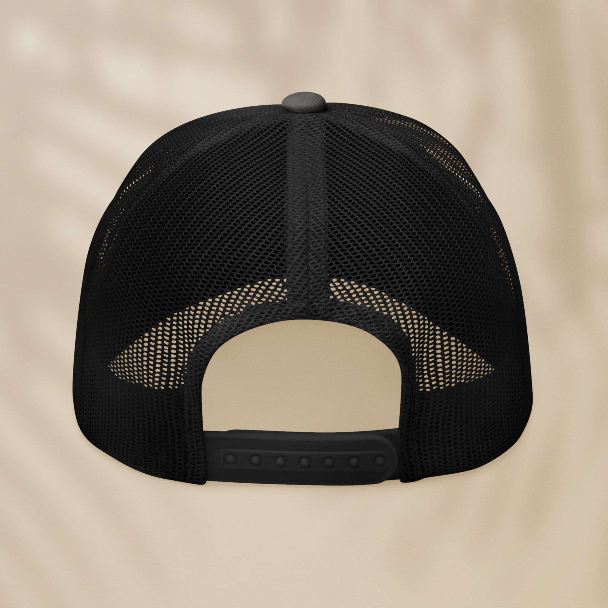 casquette trucker noire brodée karai style portugais tifoart