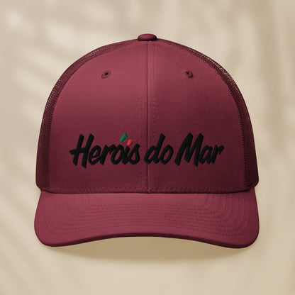 Casquette Trucker brodée “Heróis do Mar”