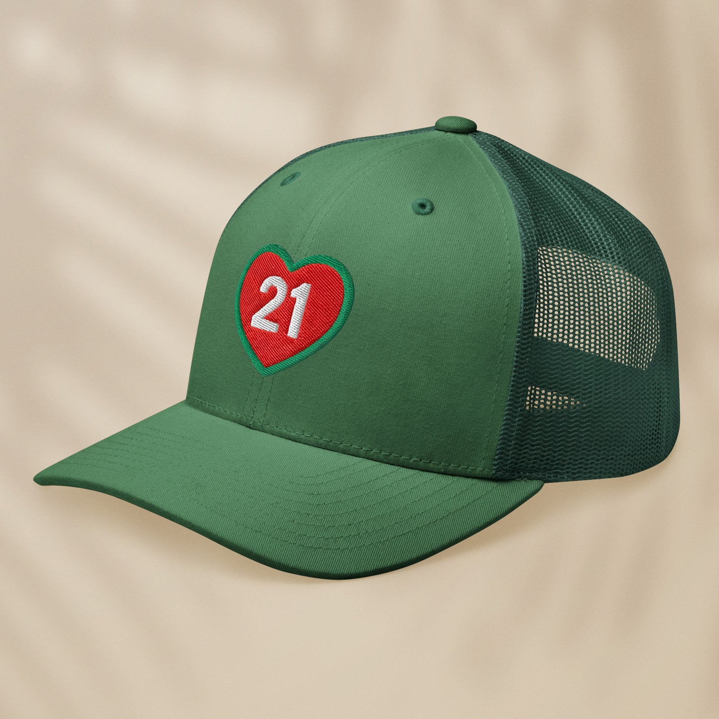 Casquette Trucker brodée “21”