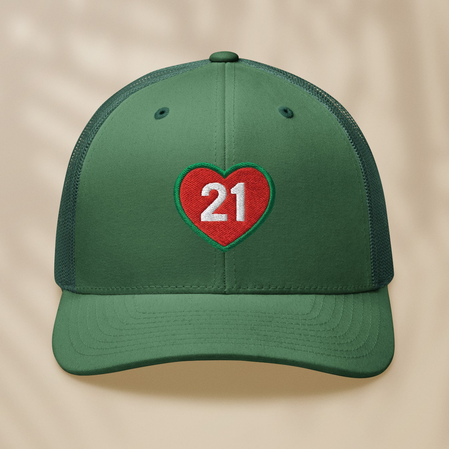 Casquette Trucker brodée “21”