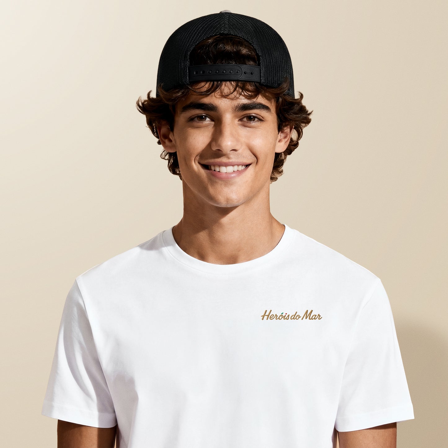 Casquette Trucker brodée “Heróis do Mar”