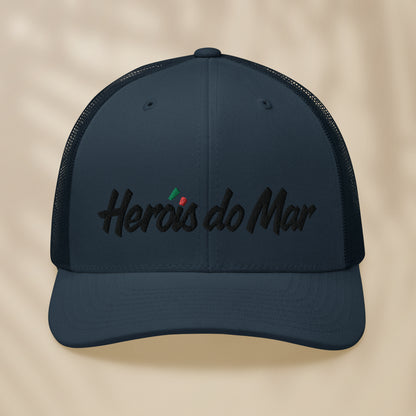 Casquette Trucker brodée “Heróis do Mar”