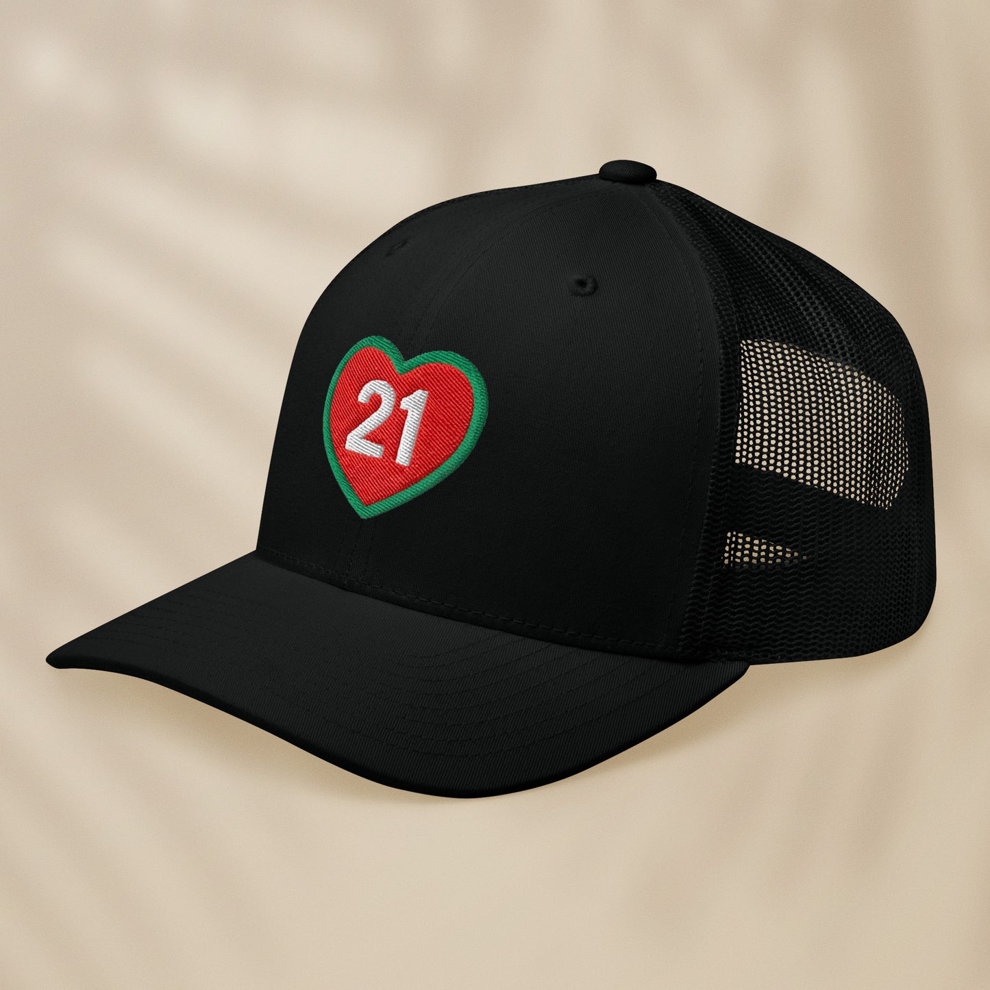 Casquette Trucker brodée “21”