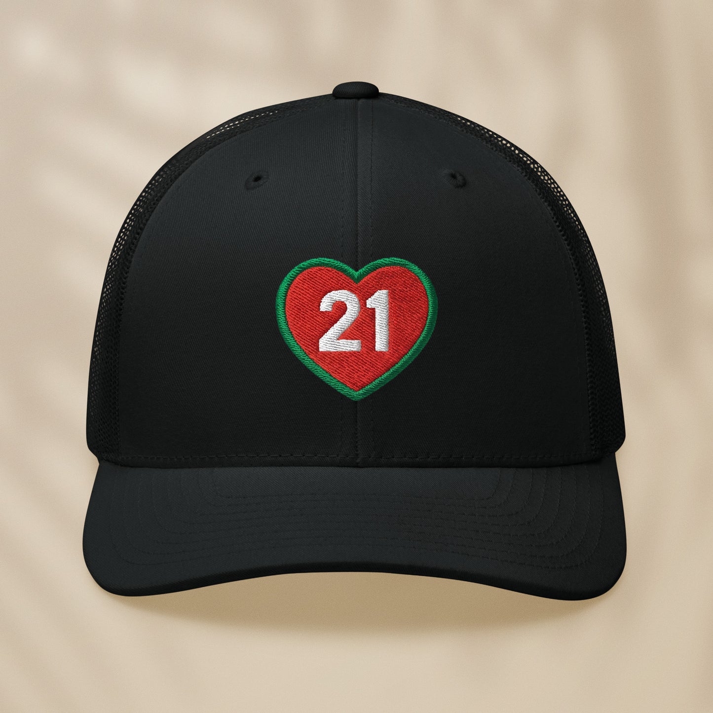 Casquette Trucker brodée “21”