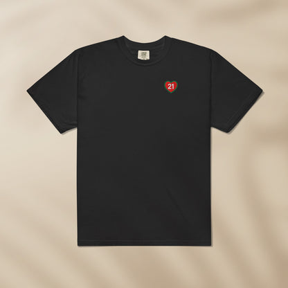 T-shirt brodé “21”