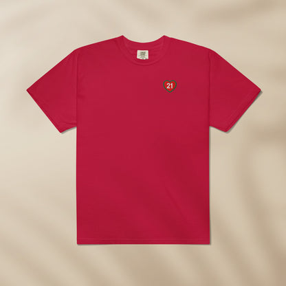 T-shirt brodé “21”