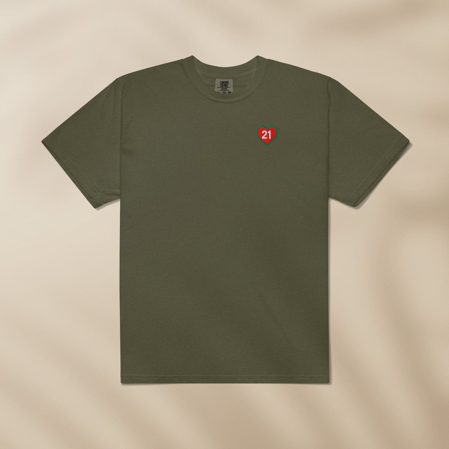 T-shirt brodé “21”