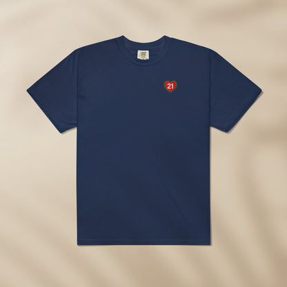 T-shirt brodé “21”