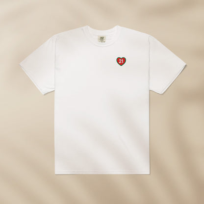 T-shirt brodé “21”