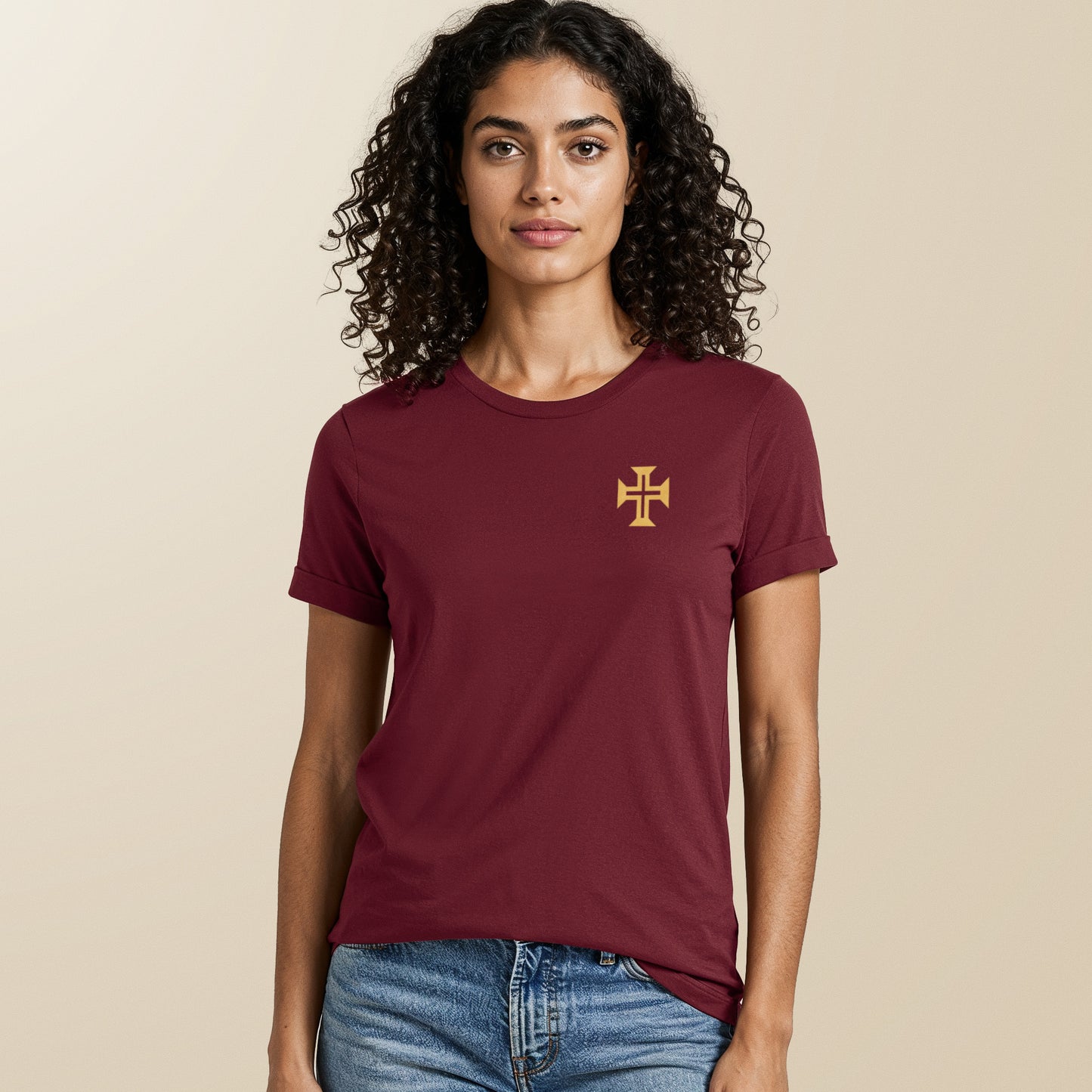 T-shirt “Cruz Dourada”