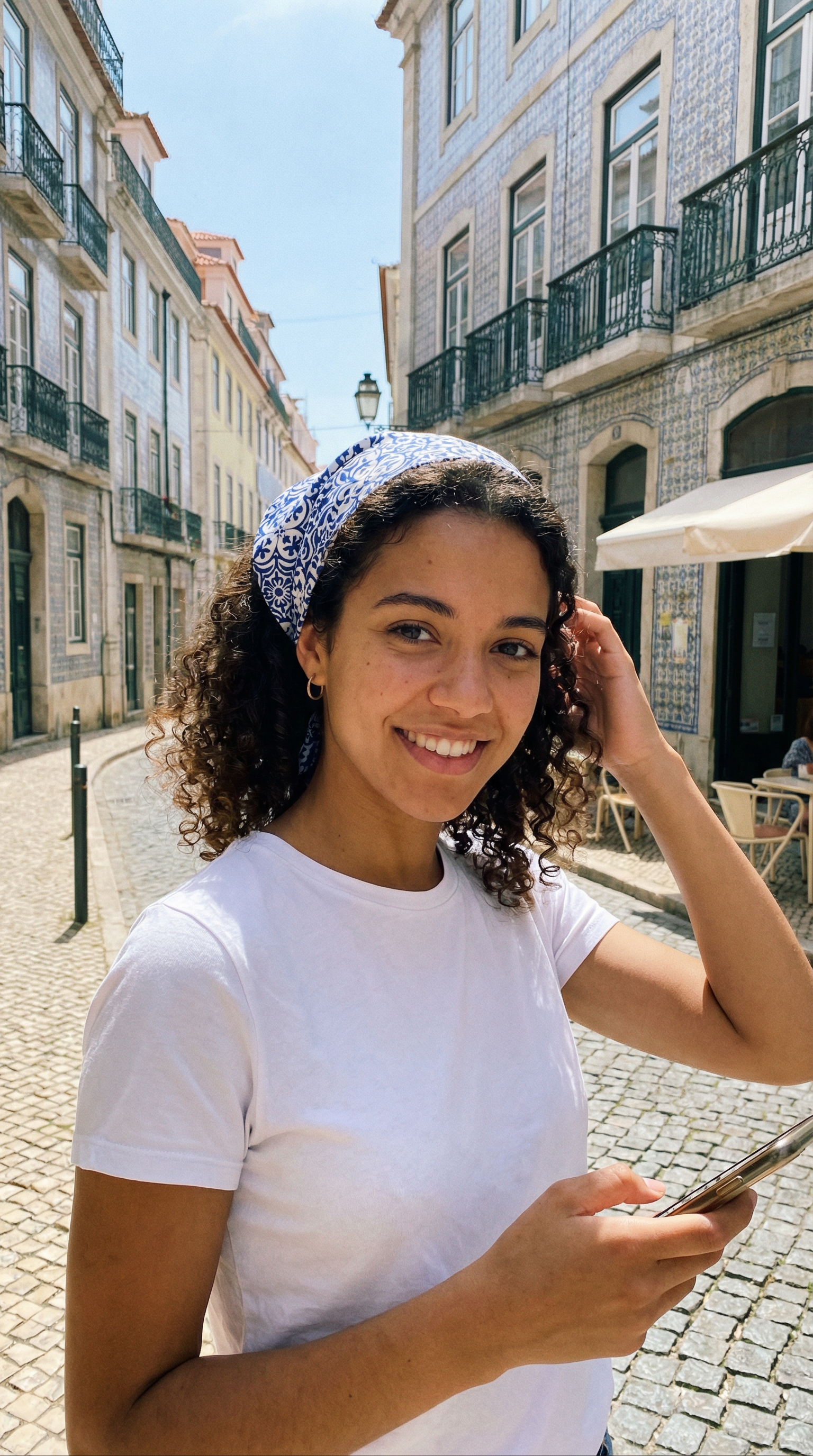 Bandana azulejo Portugal TifoArt - motifs traditionnels portugais