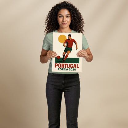 Poster “Portugal Força 2026”