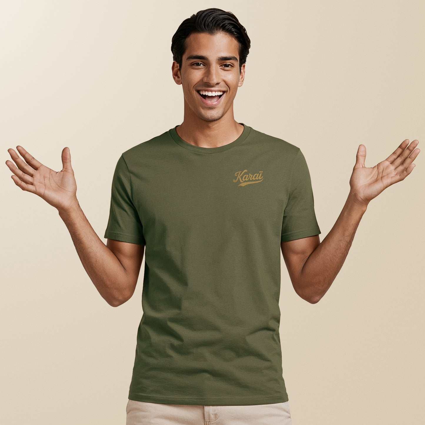 T-shirt brodé "Karaï"