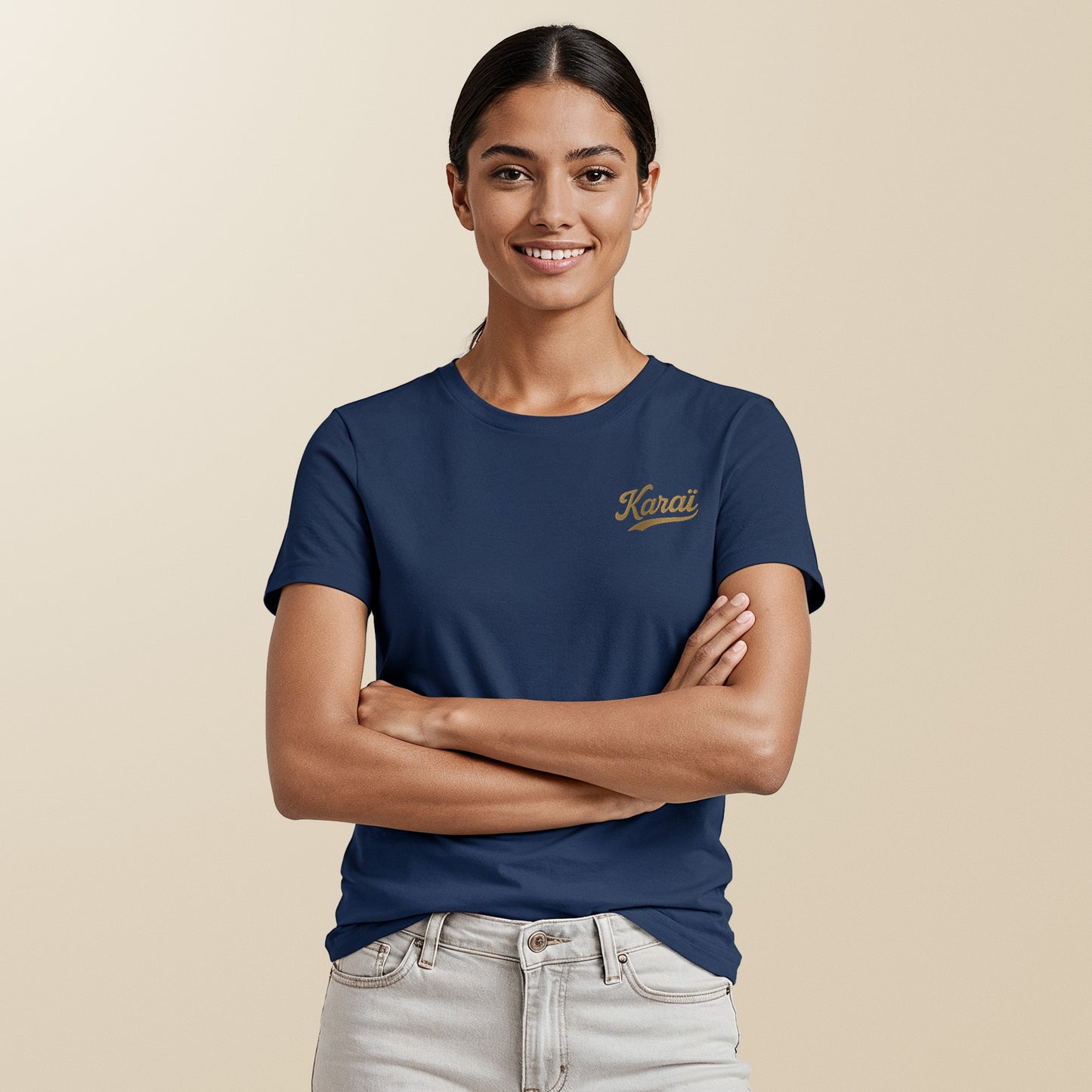 T-shirt brodé "Karaï"