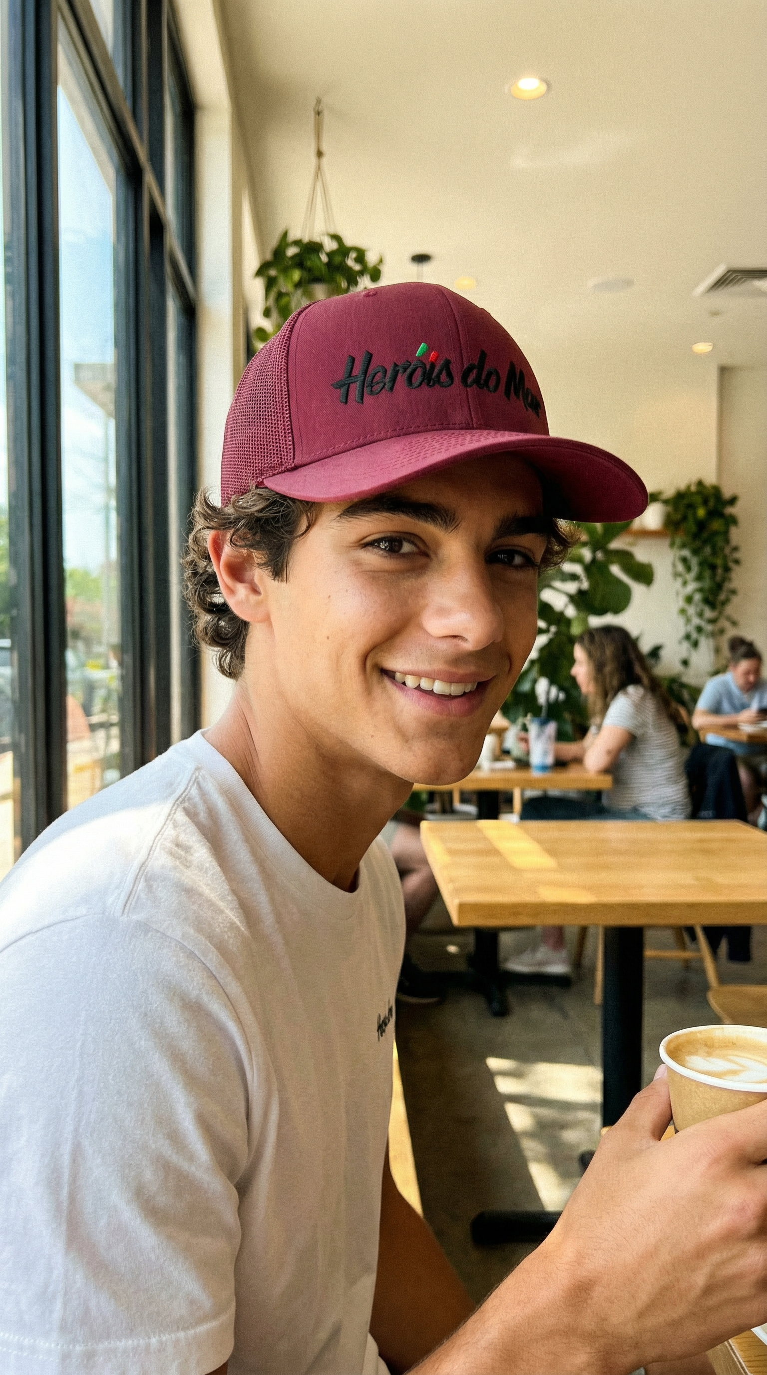 Casquette Trucker Heróis do Mar TifoArt - broderie Portugal