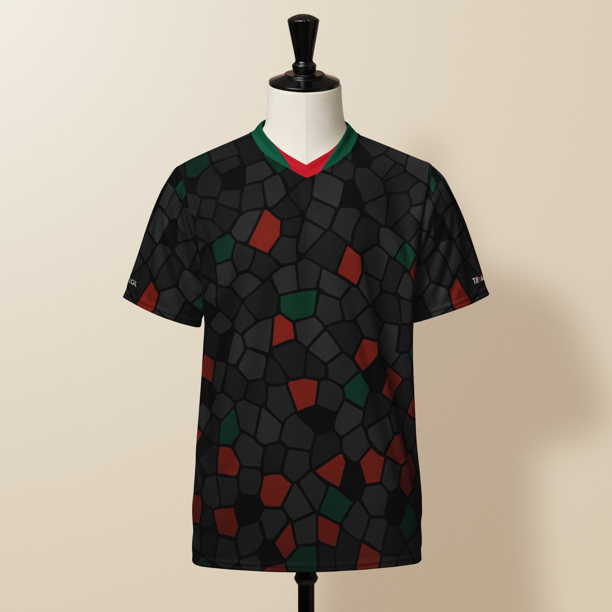 Maillot Calçada TifoArt - maillot technique motifs portugais