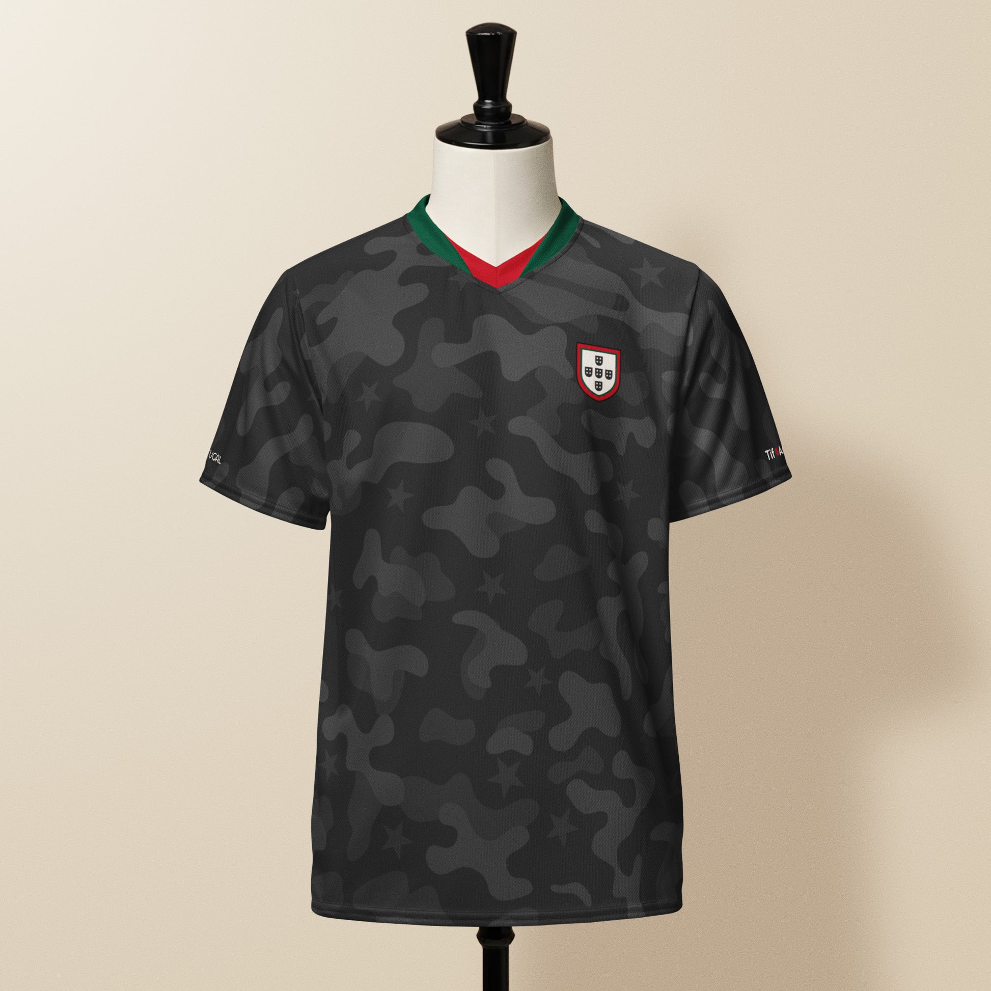 Maillot Camo Portugal TifoArt - maillot technique camouflage