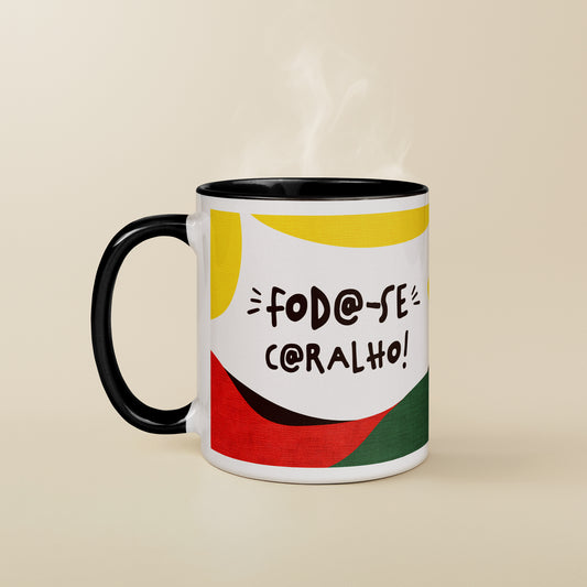 Mug céramique “Foda-se Caralho”