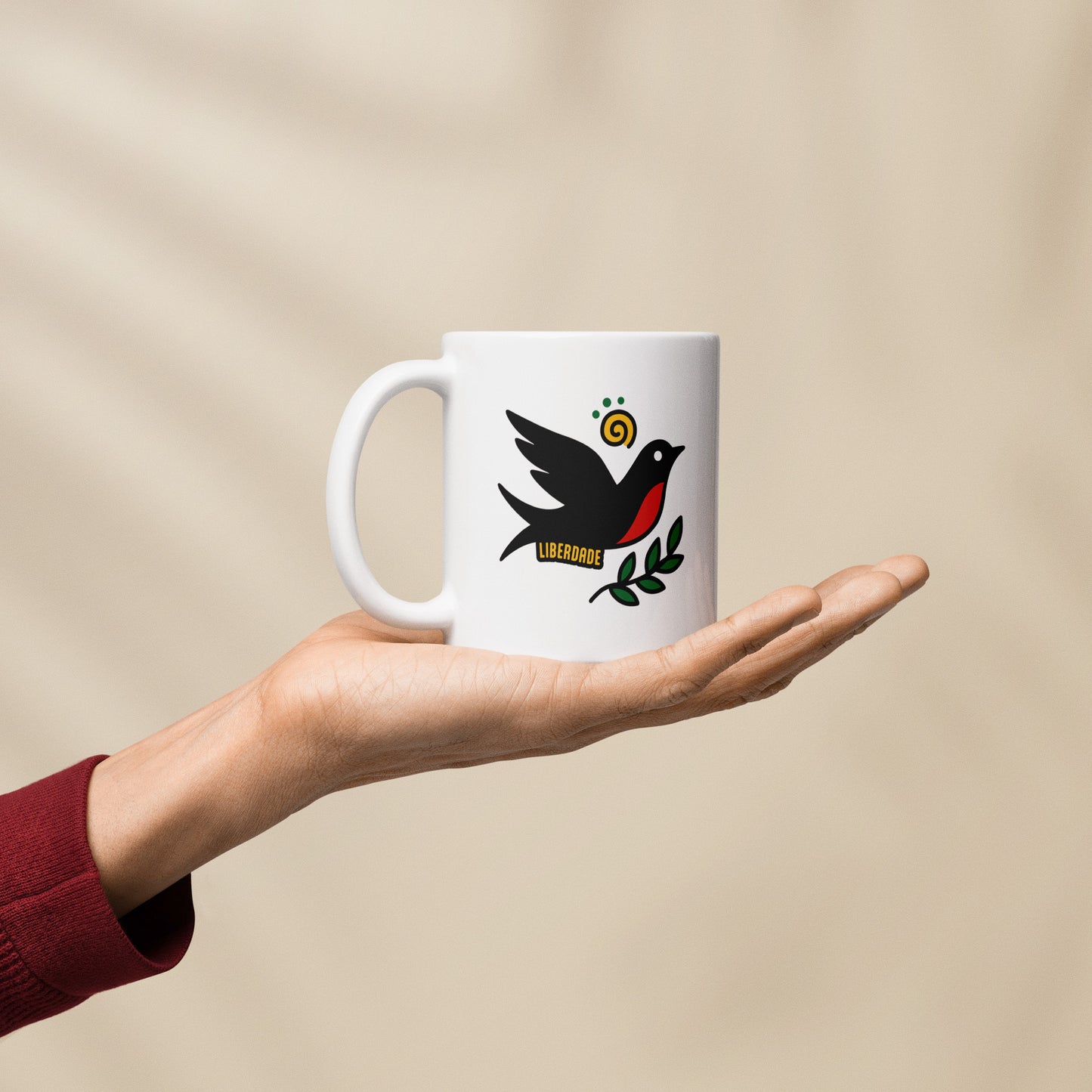 Mug céramique "Hirondelle Liberdade"