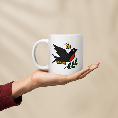 Mug céramique "Hirondelle Liberdade"