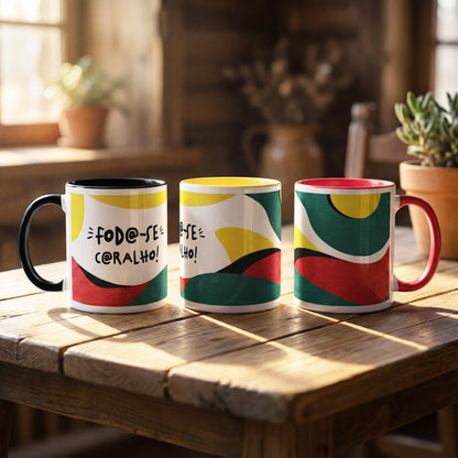 Mug céramique “Foda-se Caralho”