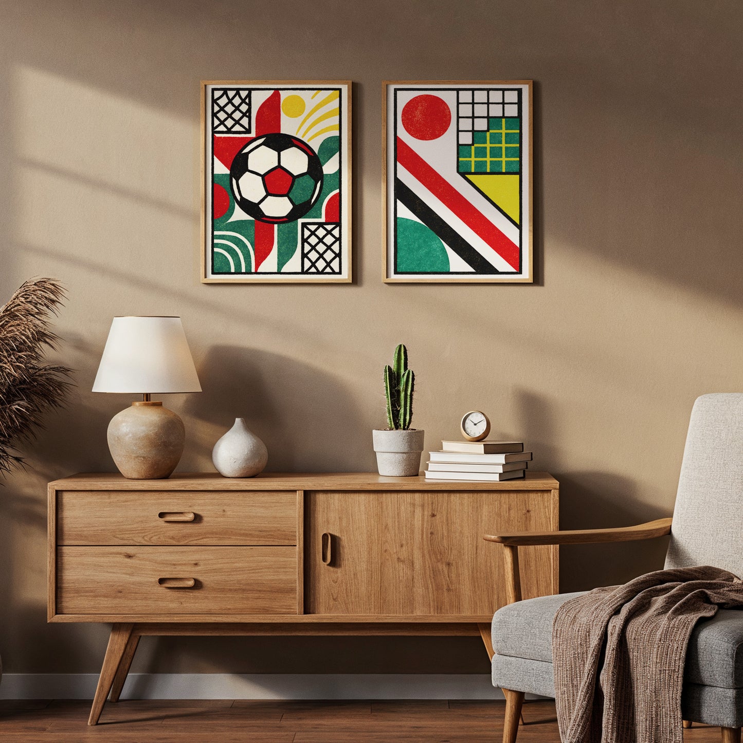 Pack Posters – Futebol & Formas