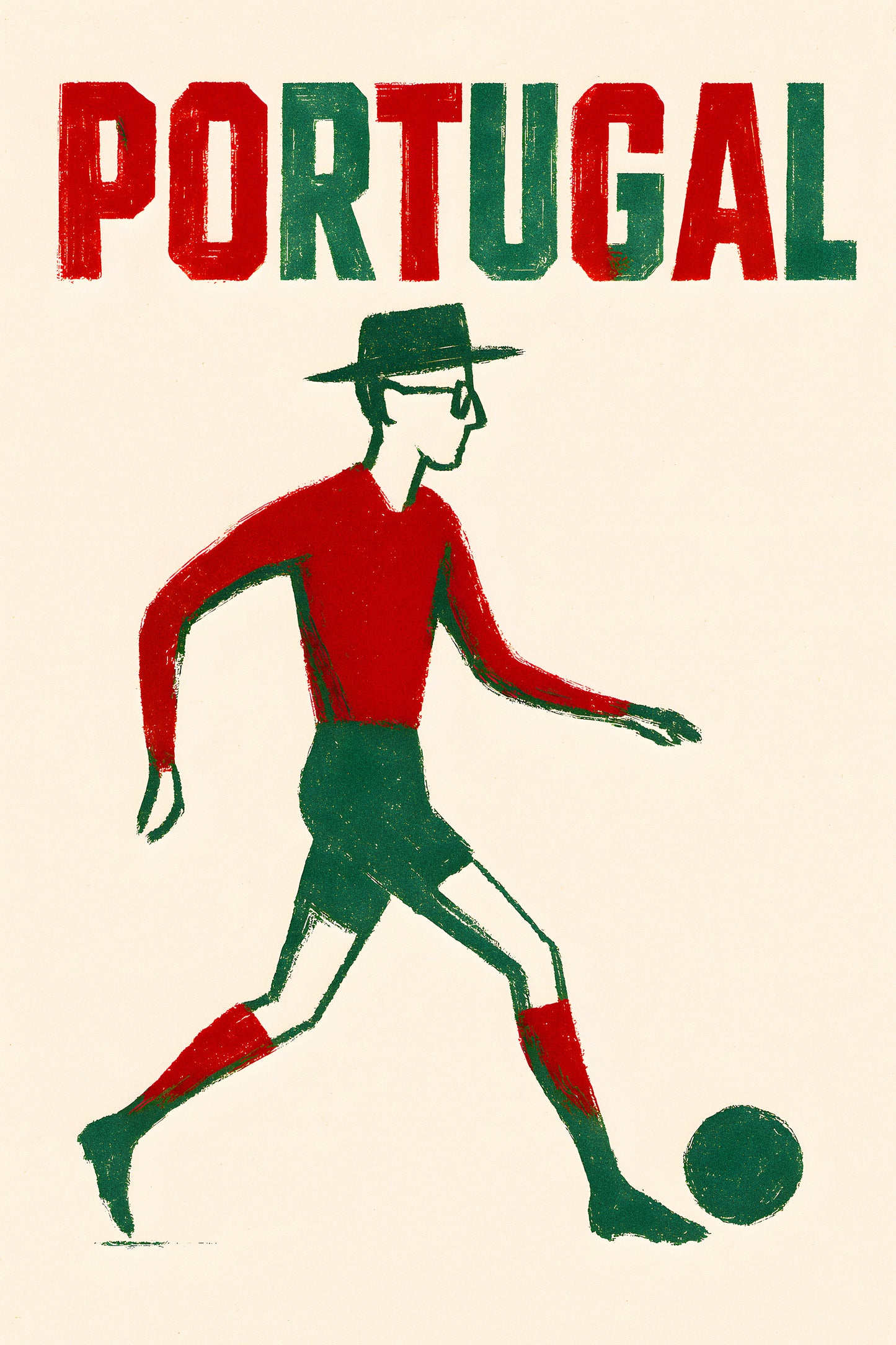 Poster “Pessoa en match”