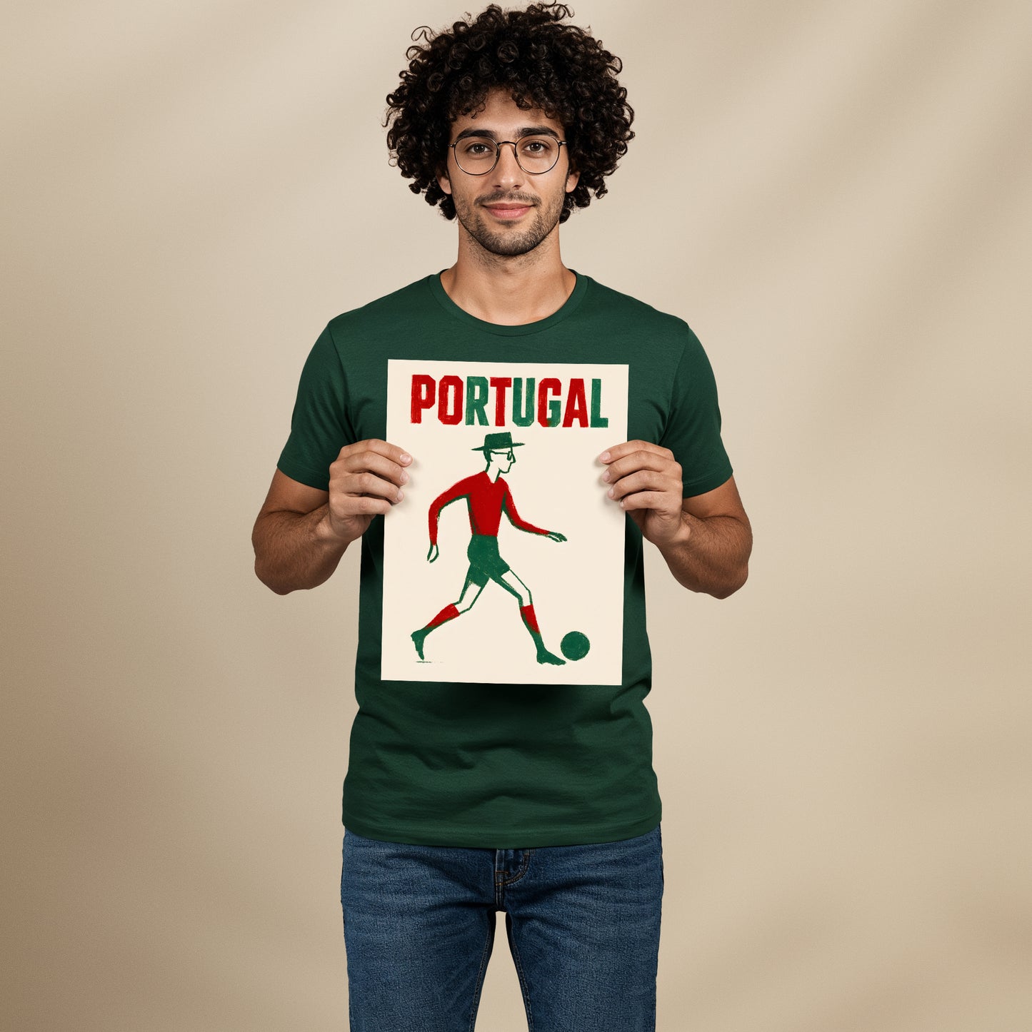 Poster “Pessoa en match”