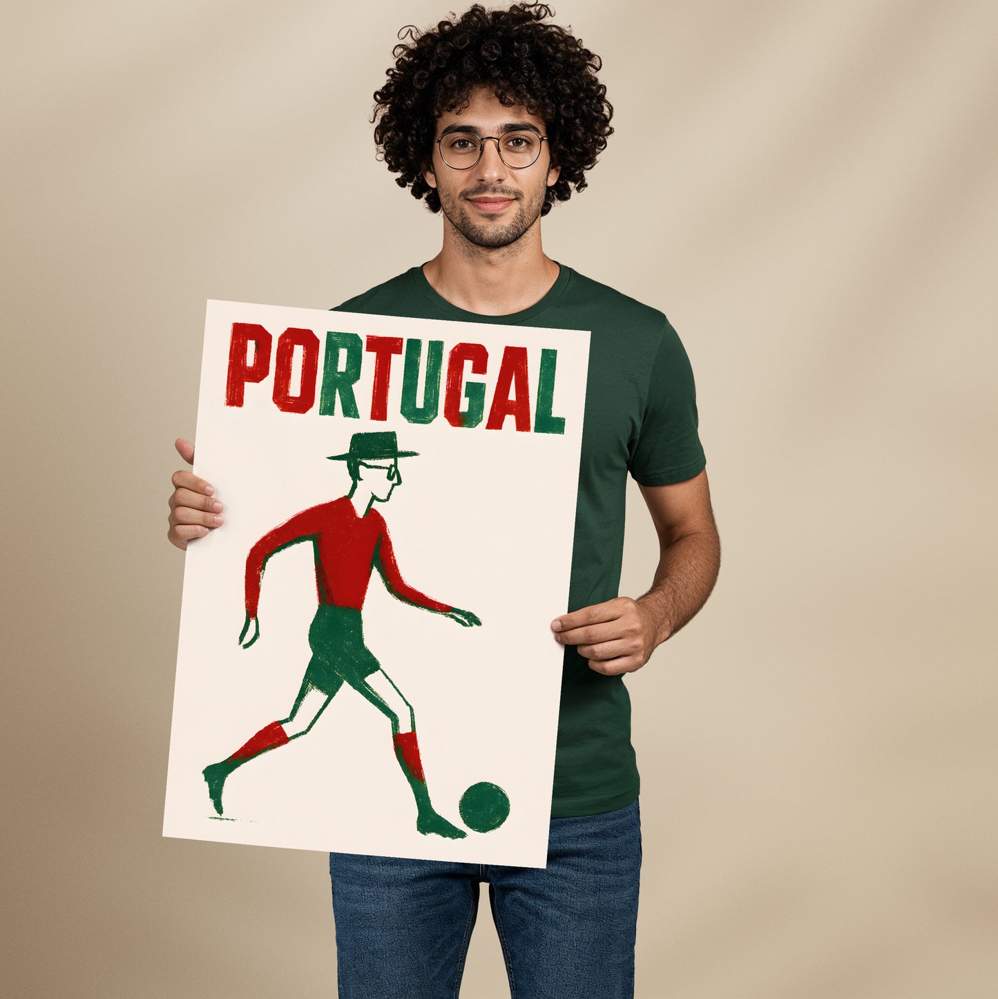 Poster “Pessoa en match”