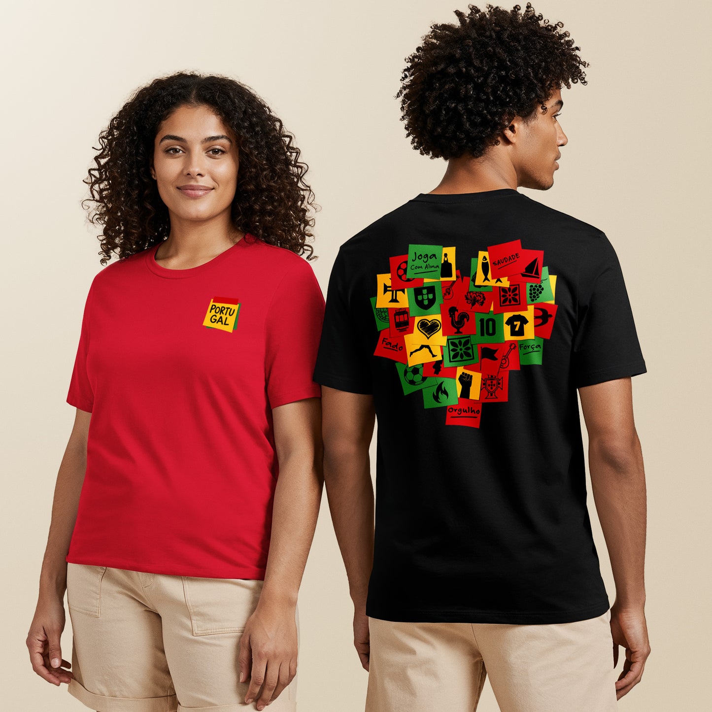 T-shirt “Portugal em Corações”