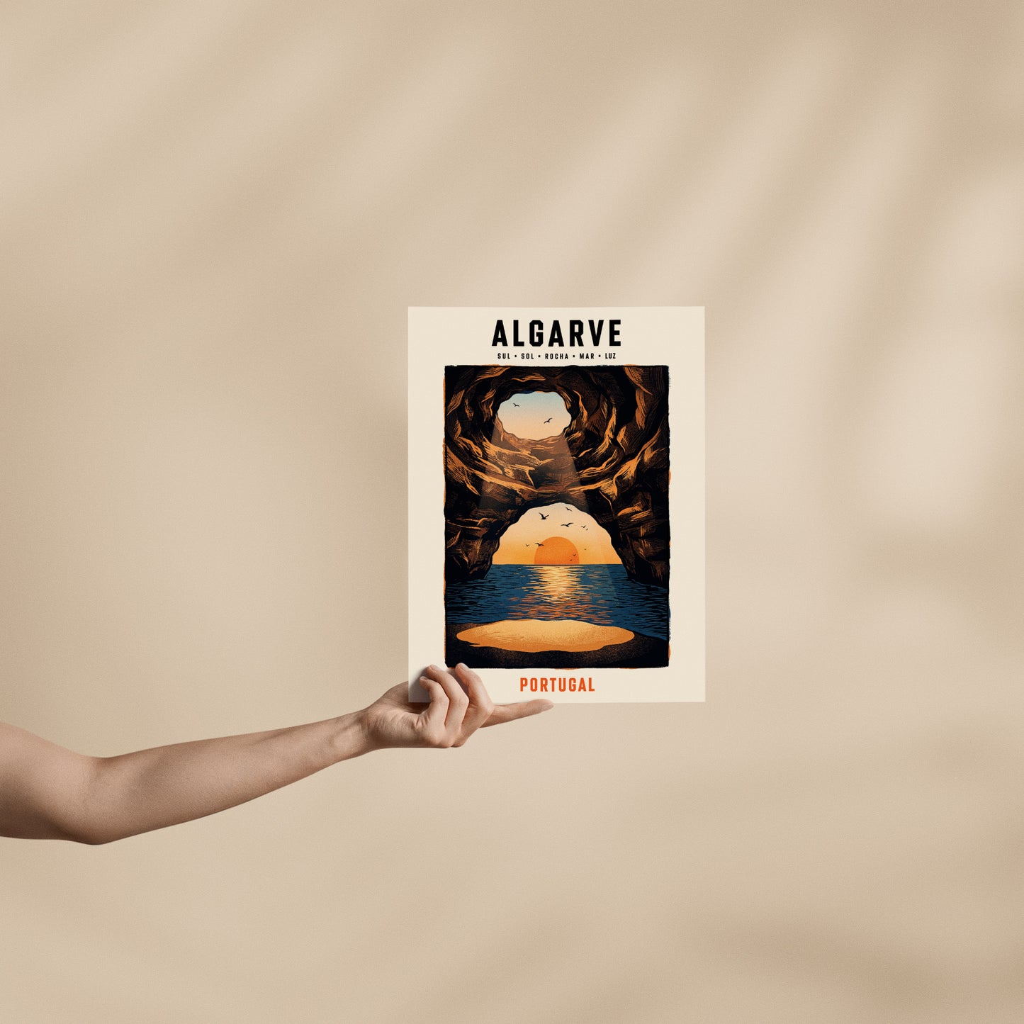 Poster Algarve format 30x40 cm affiche portugaise TifoArt