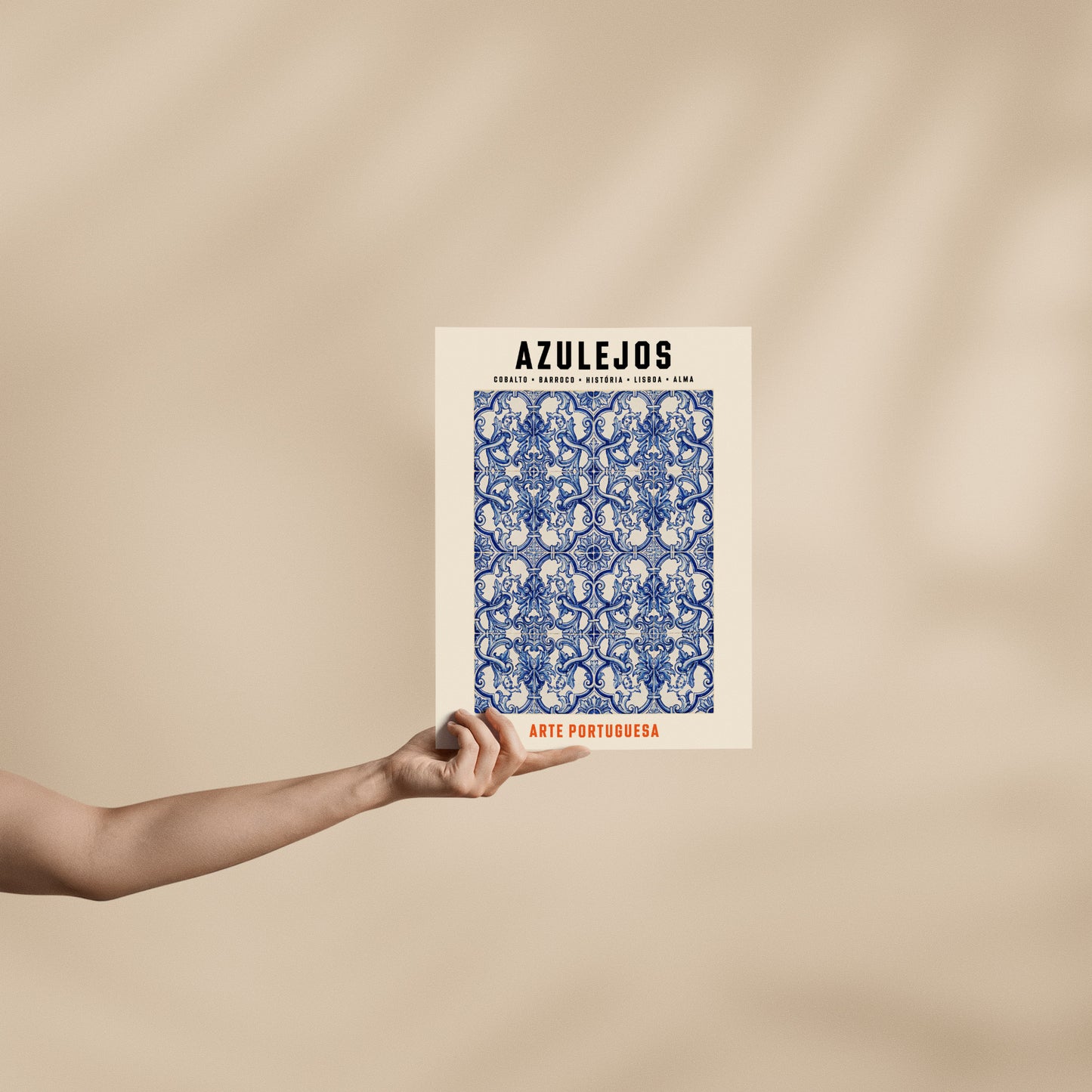Poster Azulejos Barroco format 30x40 cm affiche portugaise TifoArt