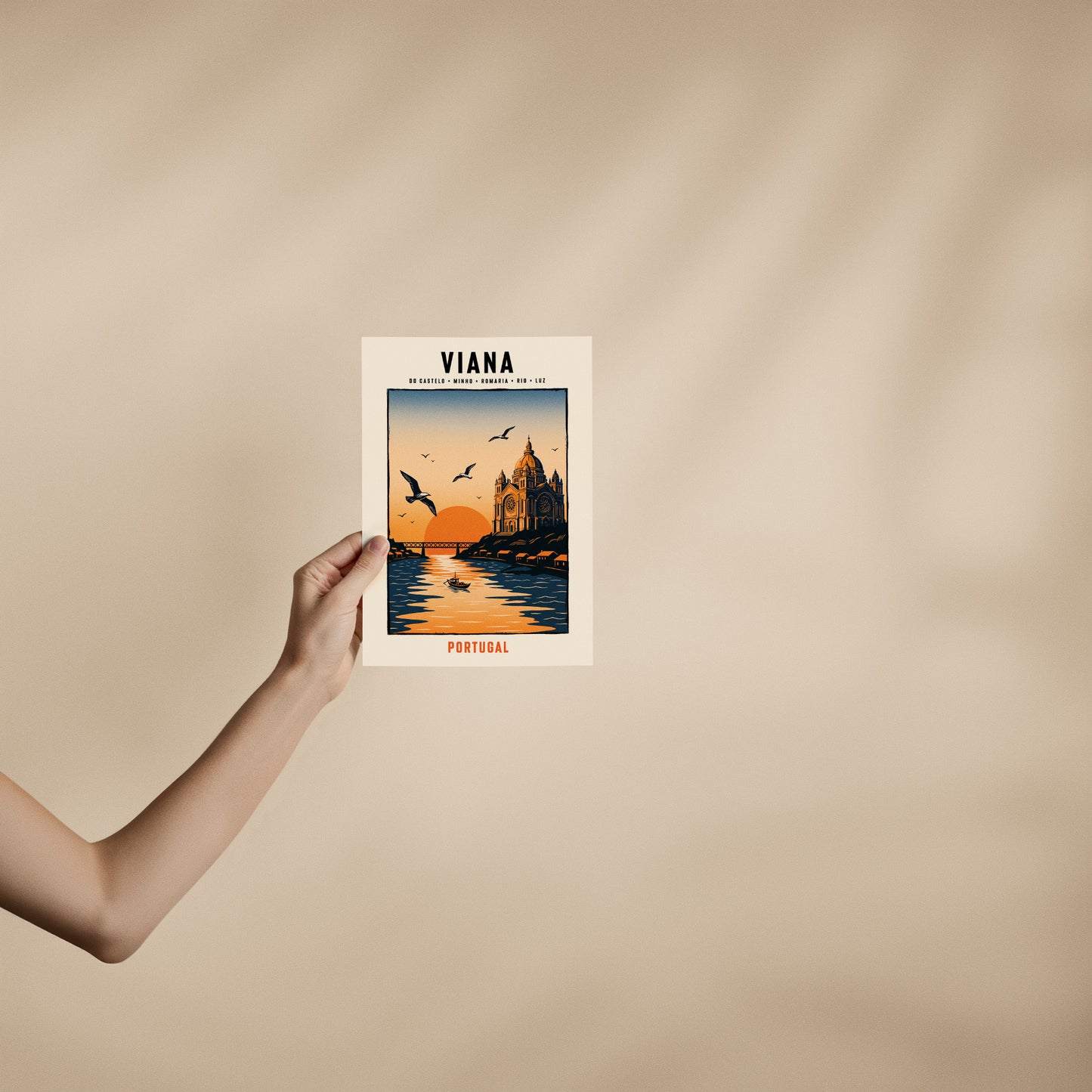 Poster Viana format 21x30 cm affiche portugaise TifoArt
