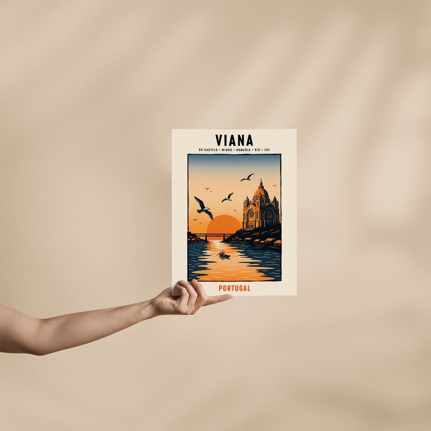 Poster Viana format 30x40 cm affiche portugaise TifoArt
