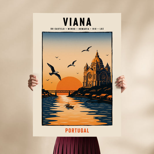 Poster Viana format 70x100 cm affiche portugaise TifoArt
