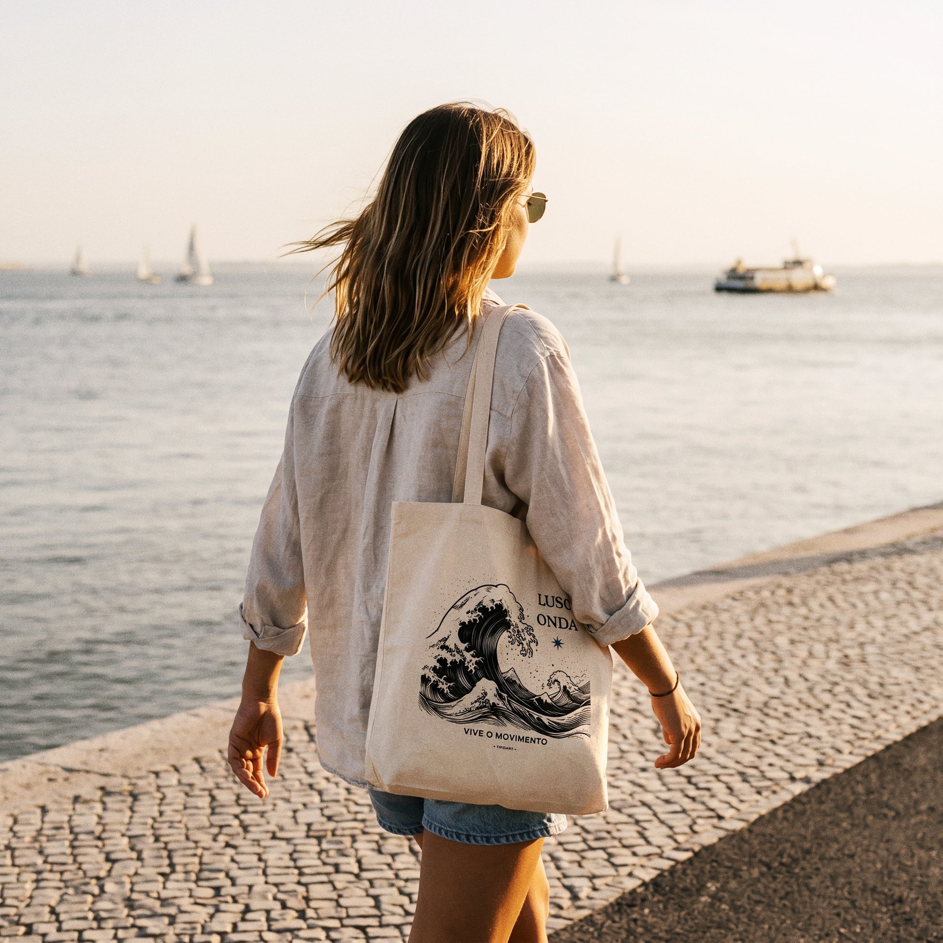 Sac Luso Onda porté front de mer Lisboa Atlantique diaspora portugaise
