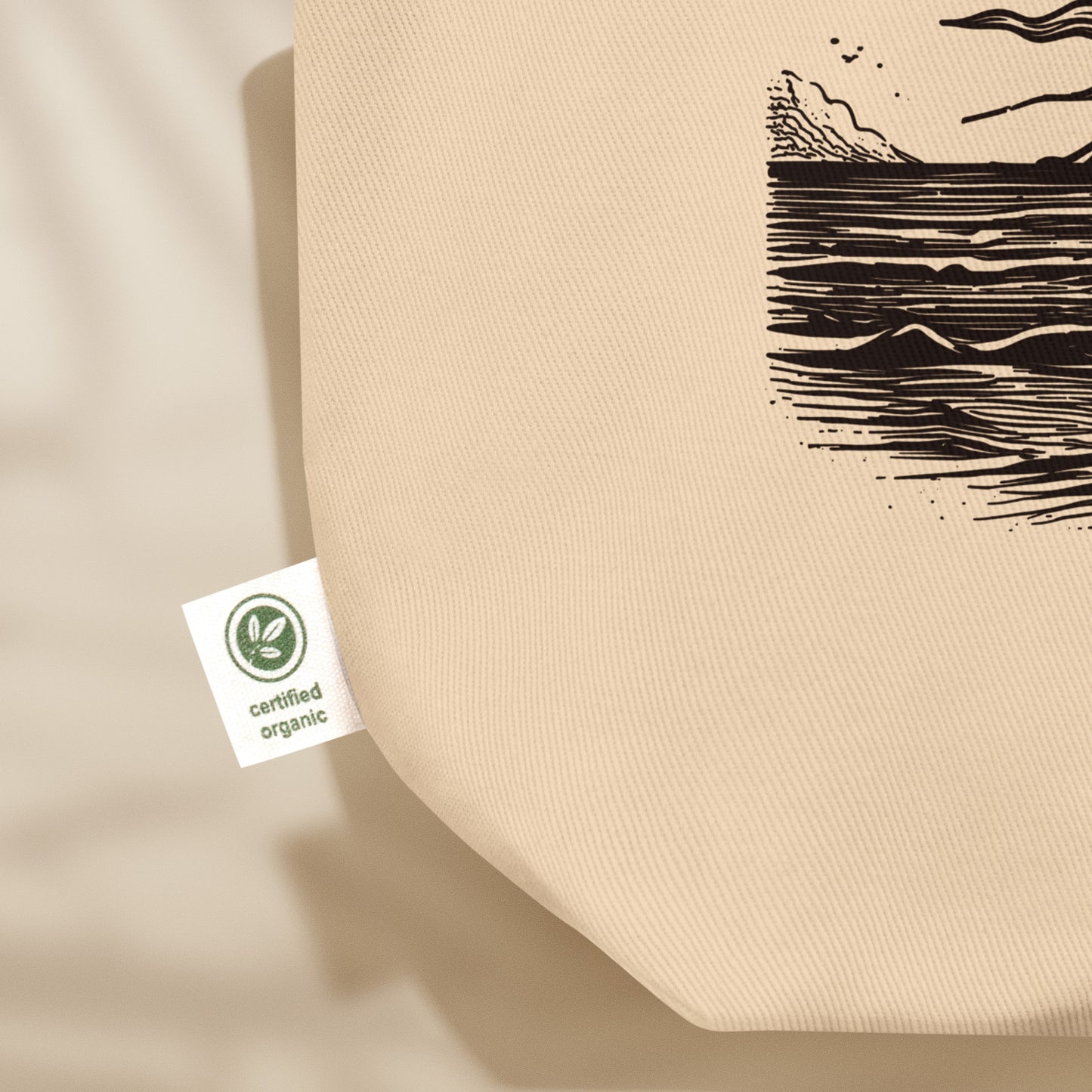 Label coton bio certifié GOTS OEKO-TEX vegan PETA sac Luso Sol TifoArt