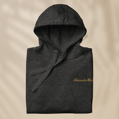 Embroidered hoodie “Heróis do Mar”
