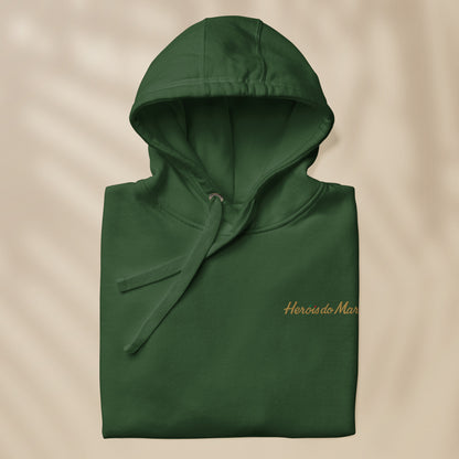 Embroidered hoodie “Heróis do Mar”