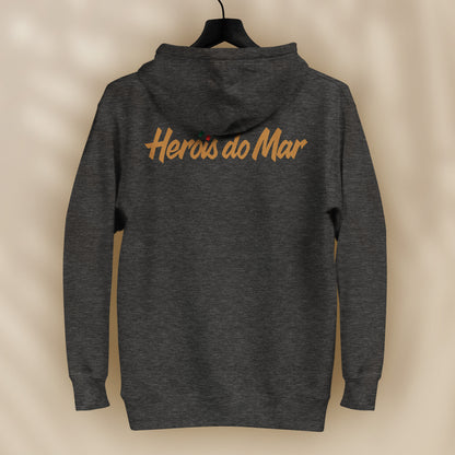 “Heróis do Mar” hooded sweatshirt